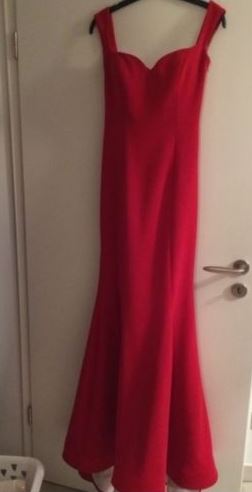 Rotes Meerjungfrauen-Kleid von Sima Couture